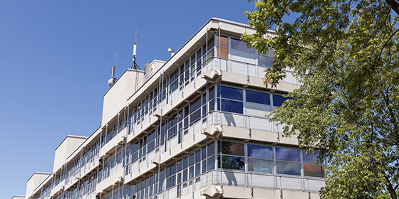 Foto: Das Hochschulgebäude der HAW Hamburg am Campus Bergedorf